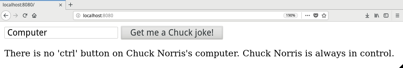 Chuck Norris is no joke